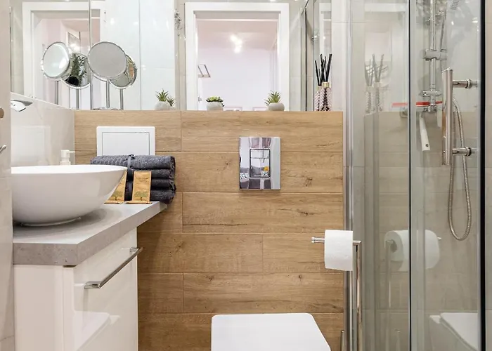 アパート 9th Floor Business By Rentujemy ヴロツワフ